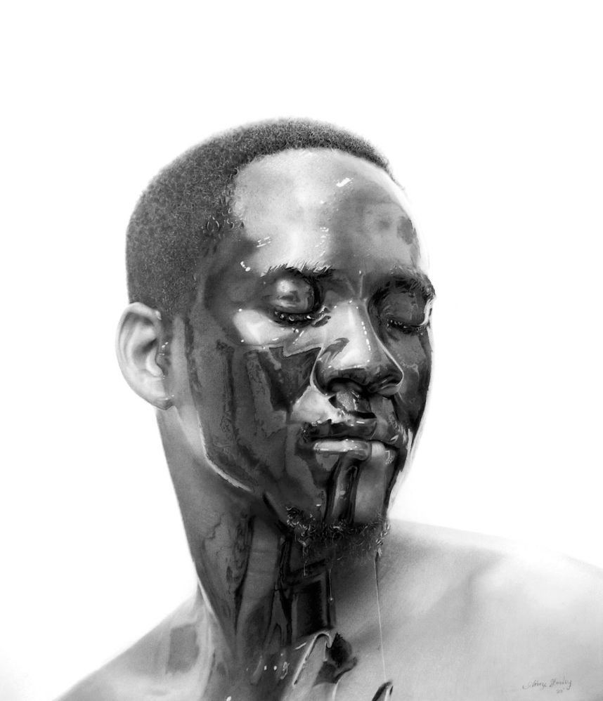 Hyperrealistic Portraits by Artist Arinze Stanley Reflect the